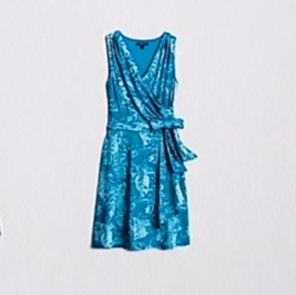 41 Hawthorne Tristana knit wrap dress